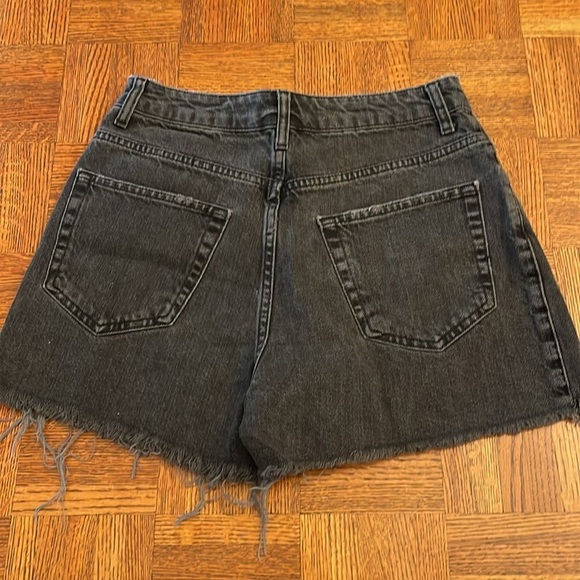 TopShop A Line cut off shorts size 6 - Picture 6 of 6